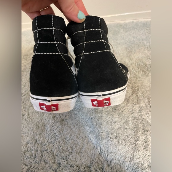 Vans Mens Black 500714 Old Skool Canvas Suede Lace Up Sneakers Size US 11 - Picture 7 of 8